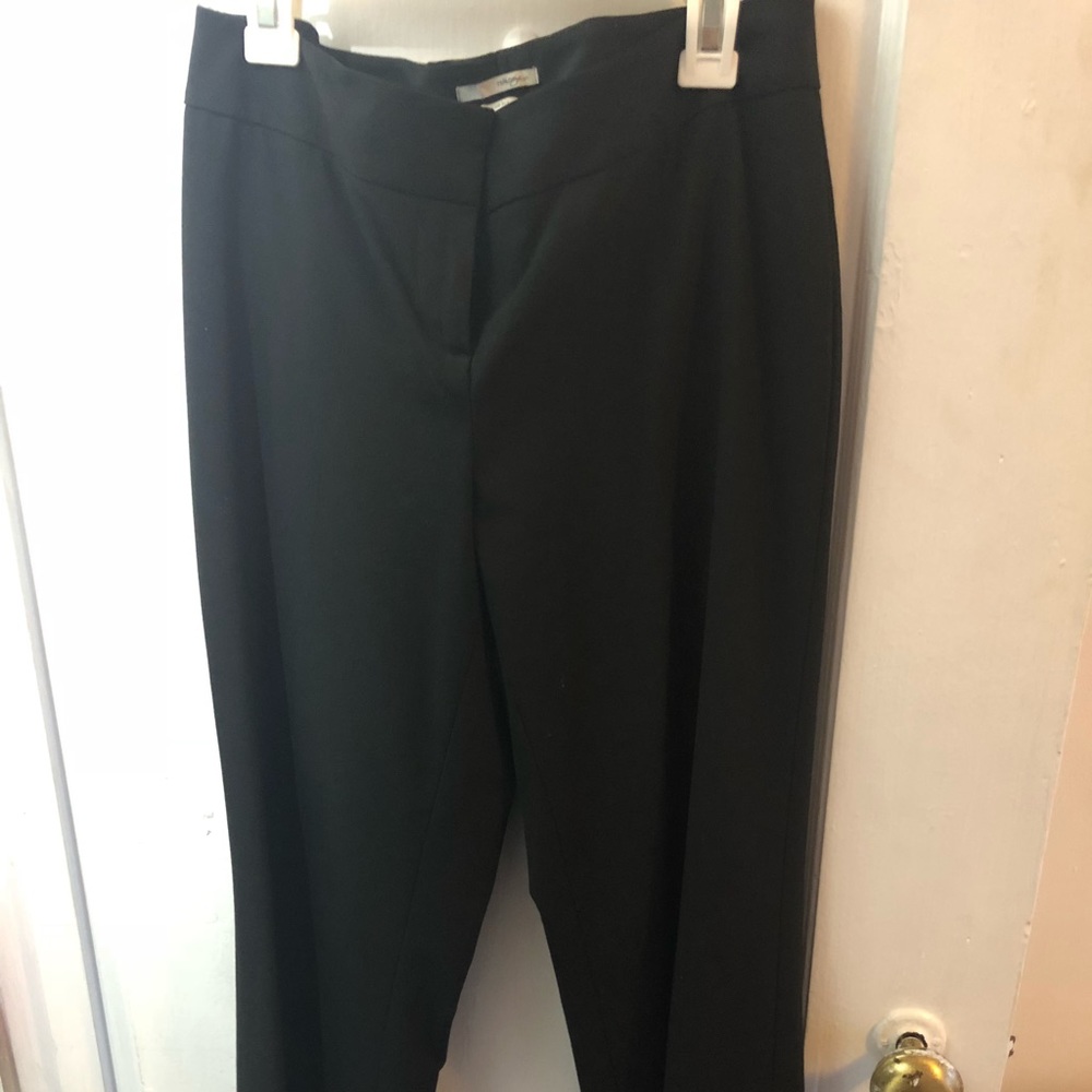 Black Halogen trousers